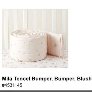 Pottery barn kids baby bumper